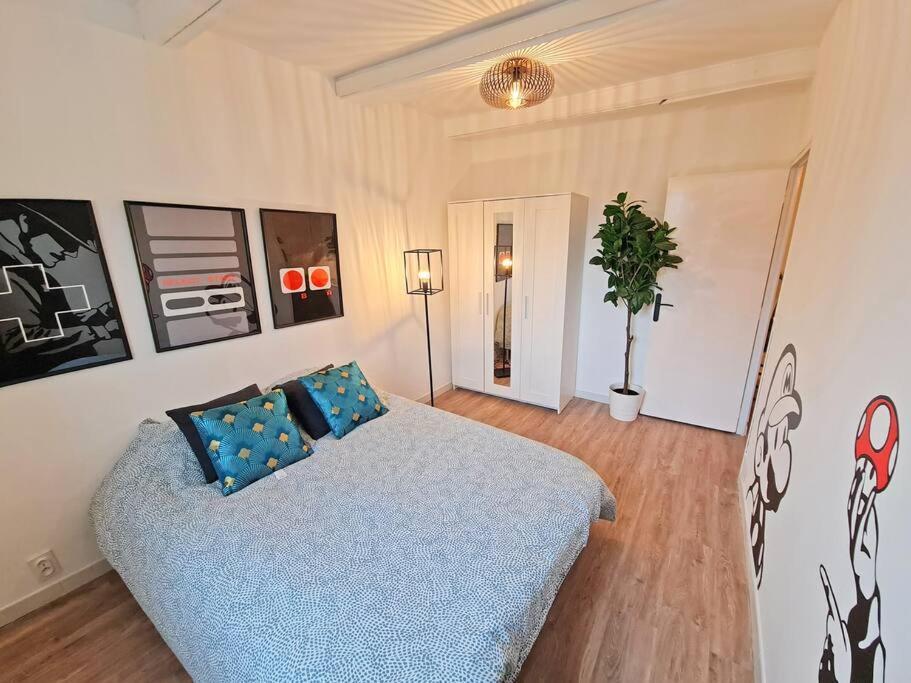 Gregbnb - T2 Design 43M2 - Toulon Est - Wifi Fibre - N2 Luaran gambar