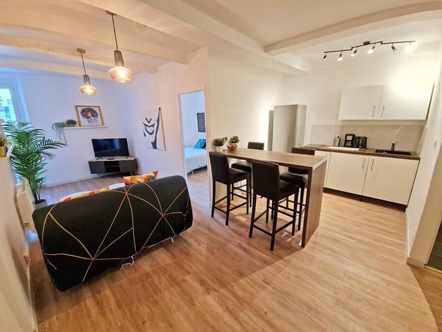 Gregbnb - T2 Design 43M2 - Toulon Est - Wifi Fibre - N2 Luaran gambar