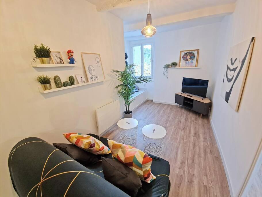 Gregbnb - T2 Design 43M2 - Toulon Est - Wifi Fibre - N2 Luaran gambar